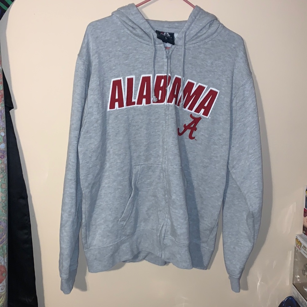 University of Alabama J America Large Zip up Hoodie